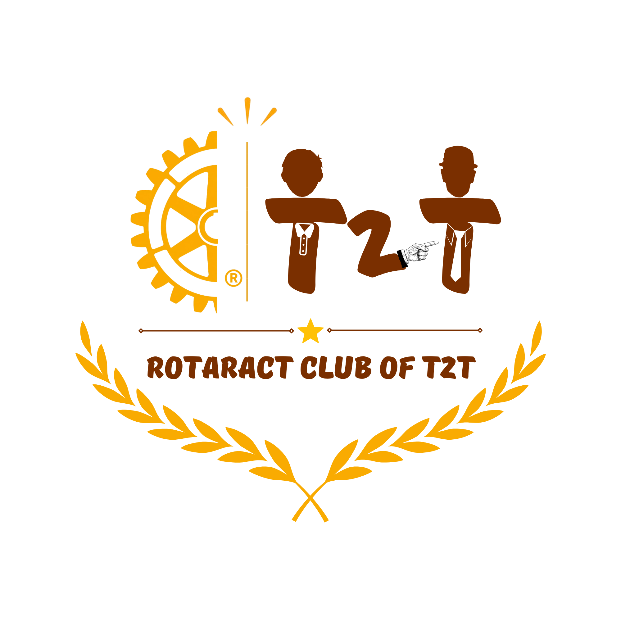 Rotract Club of T2T Logo